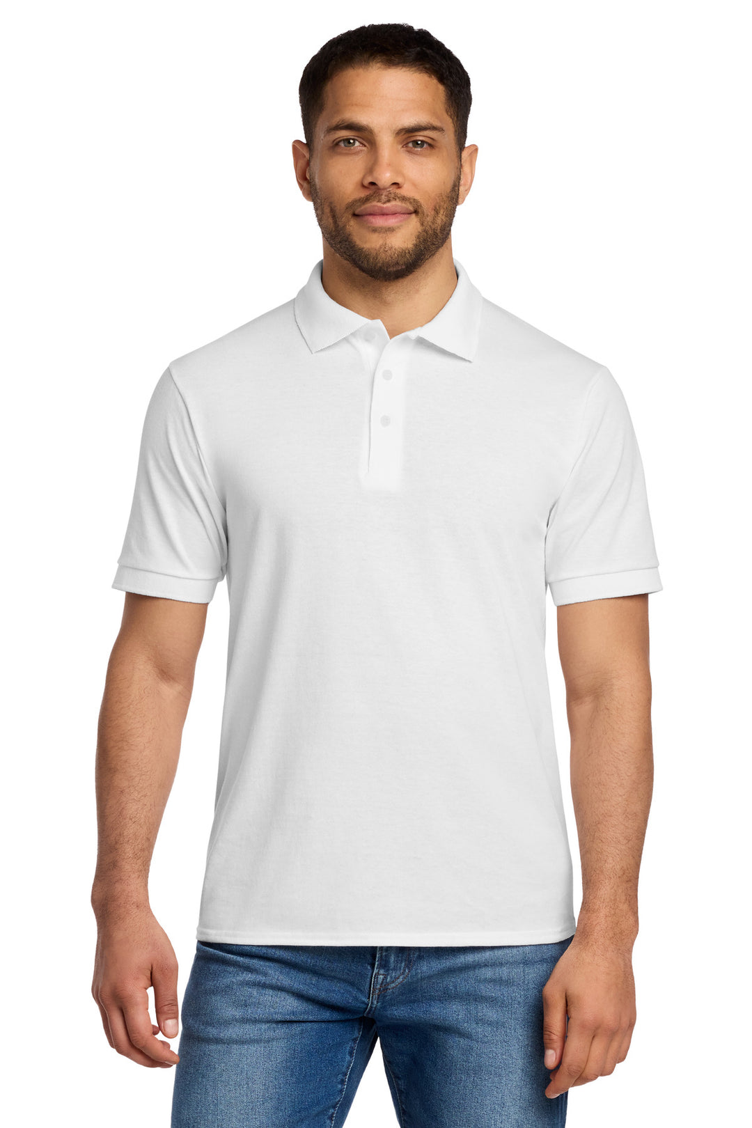 Port &amp; Co Tall Core Blend Jersey Knit Polo