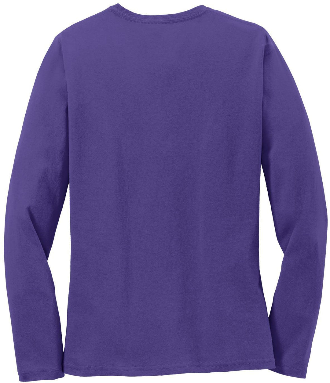 Port & Co Women's Long Sleeve Core Cotton Tee. LPC54LS
