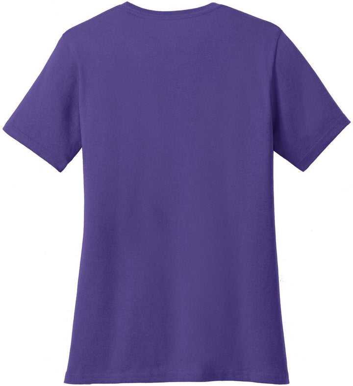 Port & Co Women's Core Cotton V-Neck Tee. LPC54V