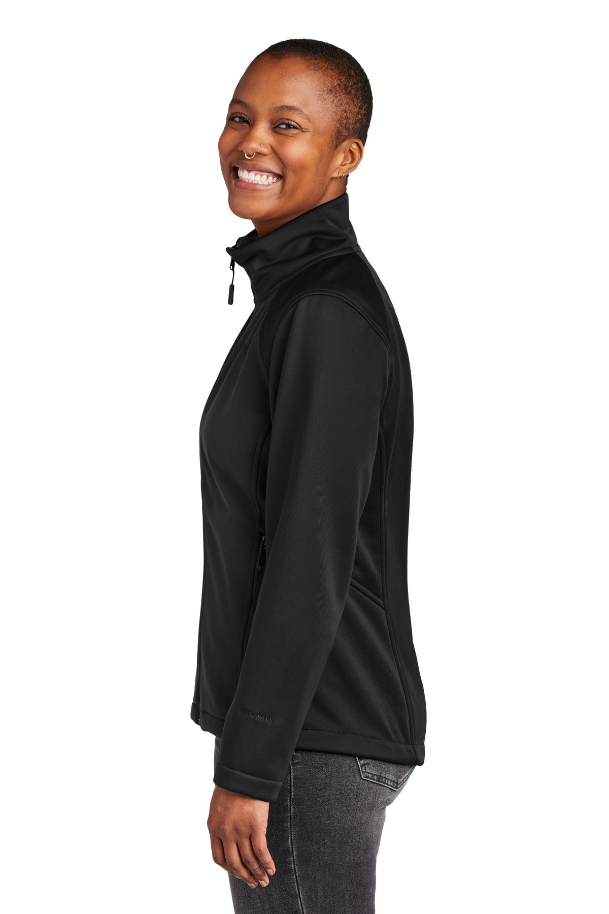 The North Face Ladies Chest Logo Ridgewall Soft Shell Jacket NF0A88D4