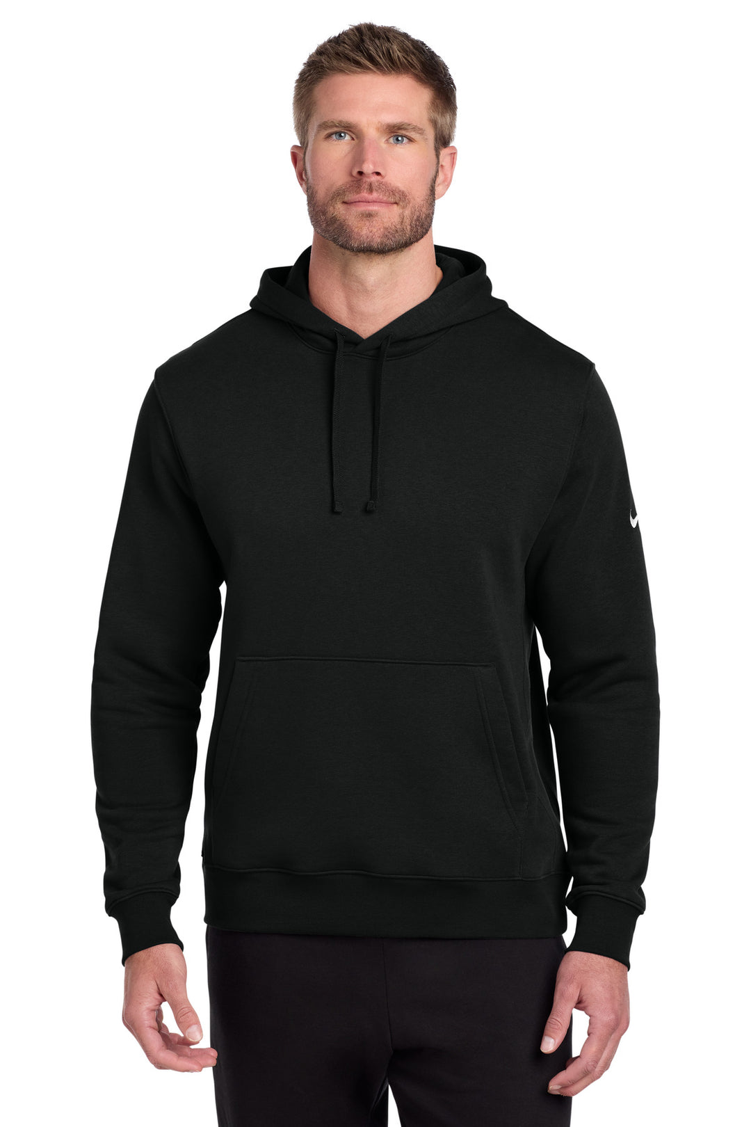 Nike Club Fleece Sleeve Swoosh Pullover Hoodie