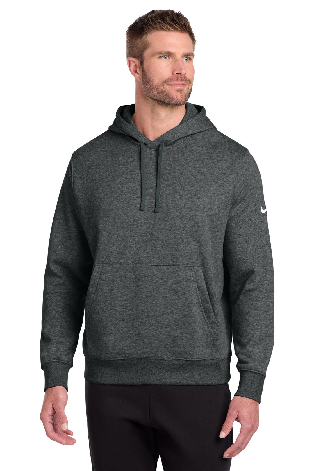Nike Club Fleece Sleeve Swoosh Pullover Hoodie