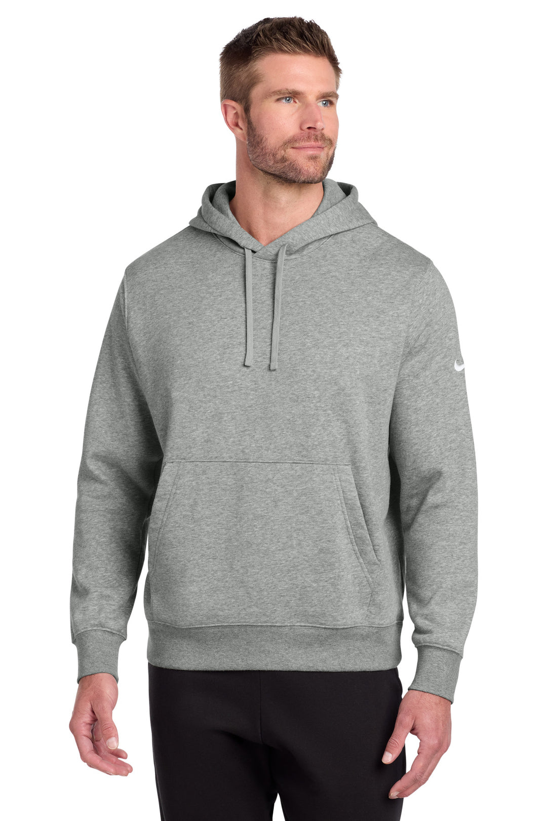 Nike Club Fleece Sleeve Swoosh Pullover Hoodie