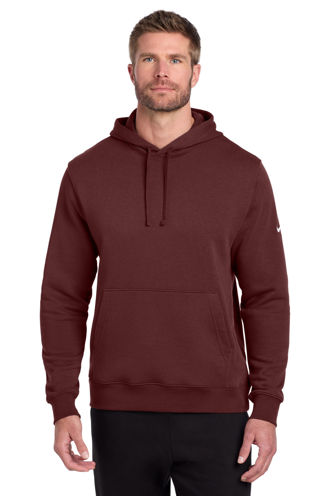 Nike Club Fleece Sleeve Swoosh Pullover Hoodie