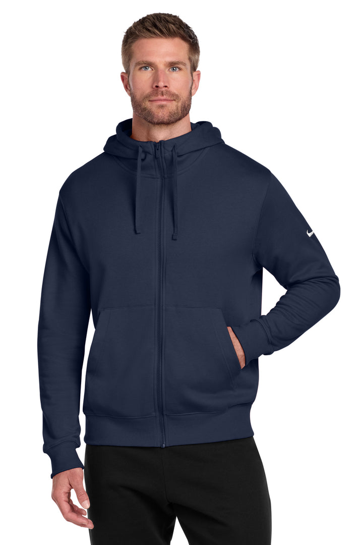 Nike Club Fleece Sleeve Swoosh Full-Zip Hoodie