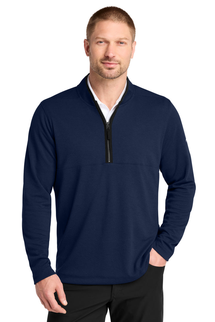Nike Textured 1/2-Zip Cover-Up