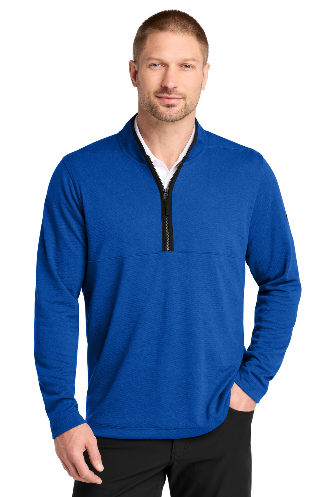 Nike Textured 1/2-Zip Cover-Up
