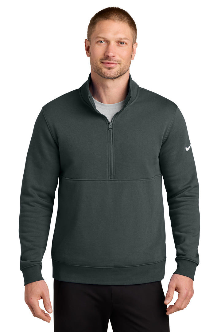 Nike Club Fleece Sleeve Swoosh 1/2-Zip