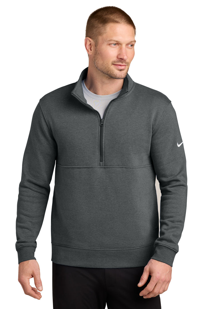 Nike Club Fleece Sleeve Swoosh 1/2-Zip