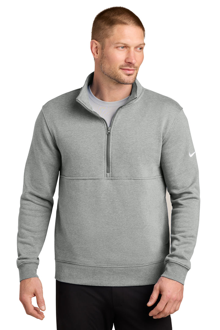 Nike Club Fleece Sleeve Swoosh 1/2-Zip