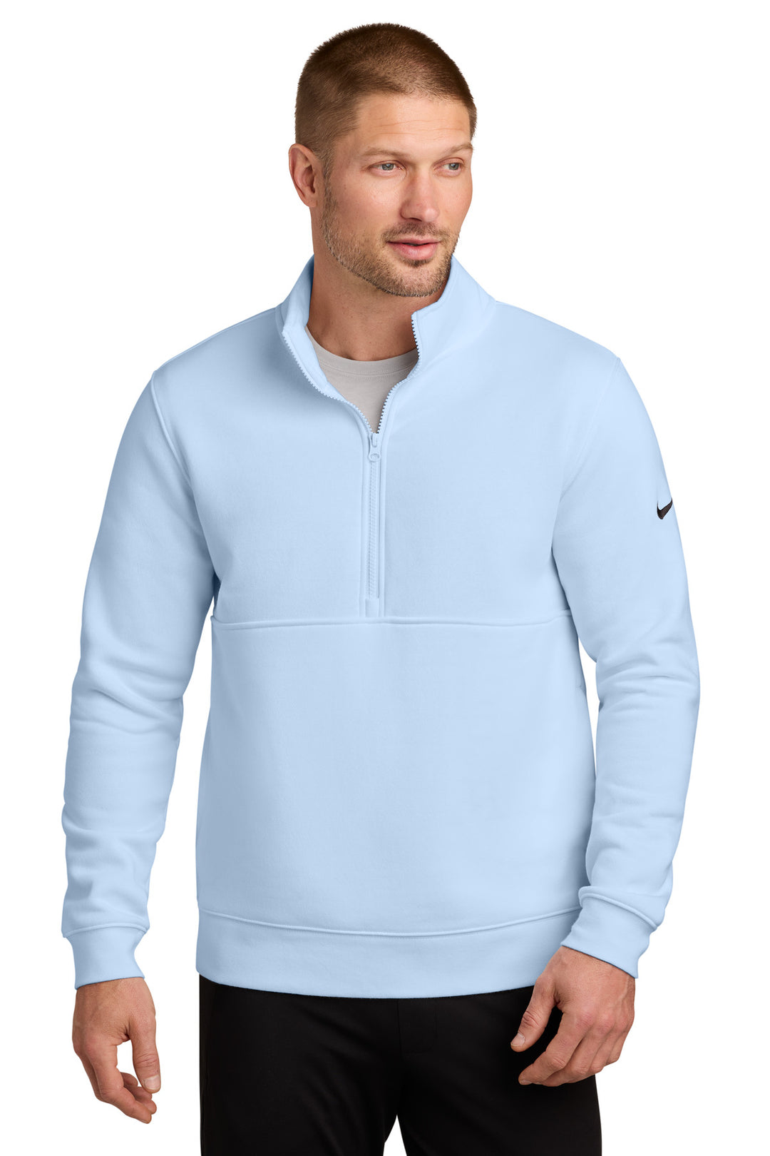 Nike Club Fleece Sleeve Swoosh 1/2-Zip