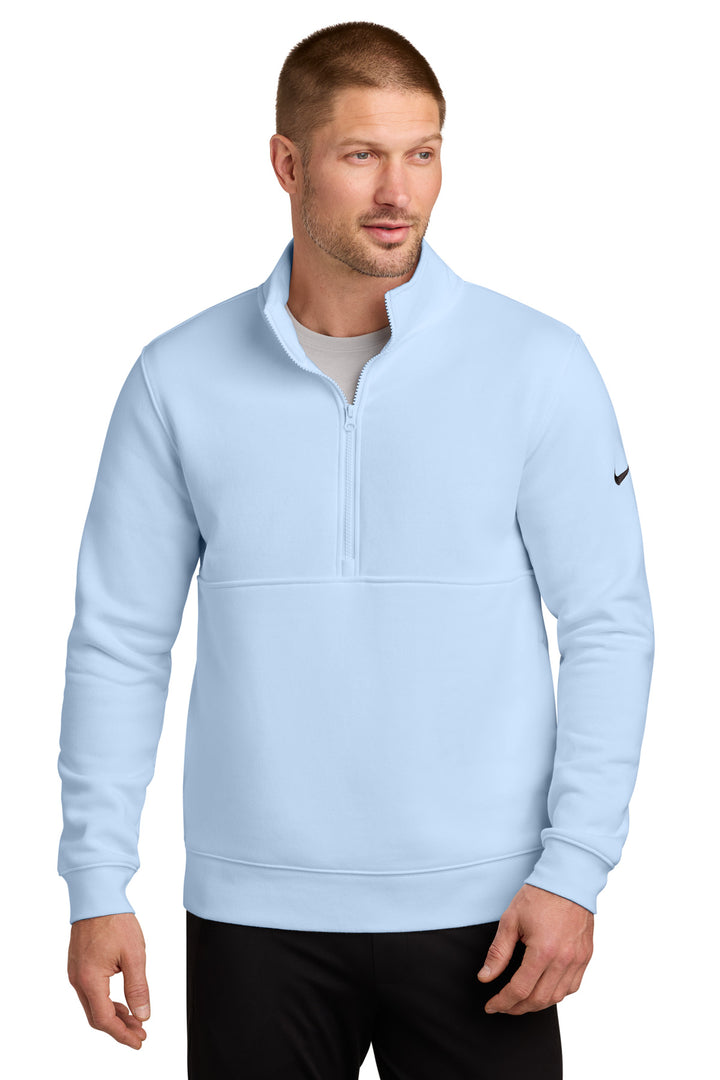 Nike Club Fleece Sleeve Swoosh 1/2-Zip