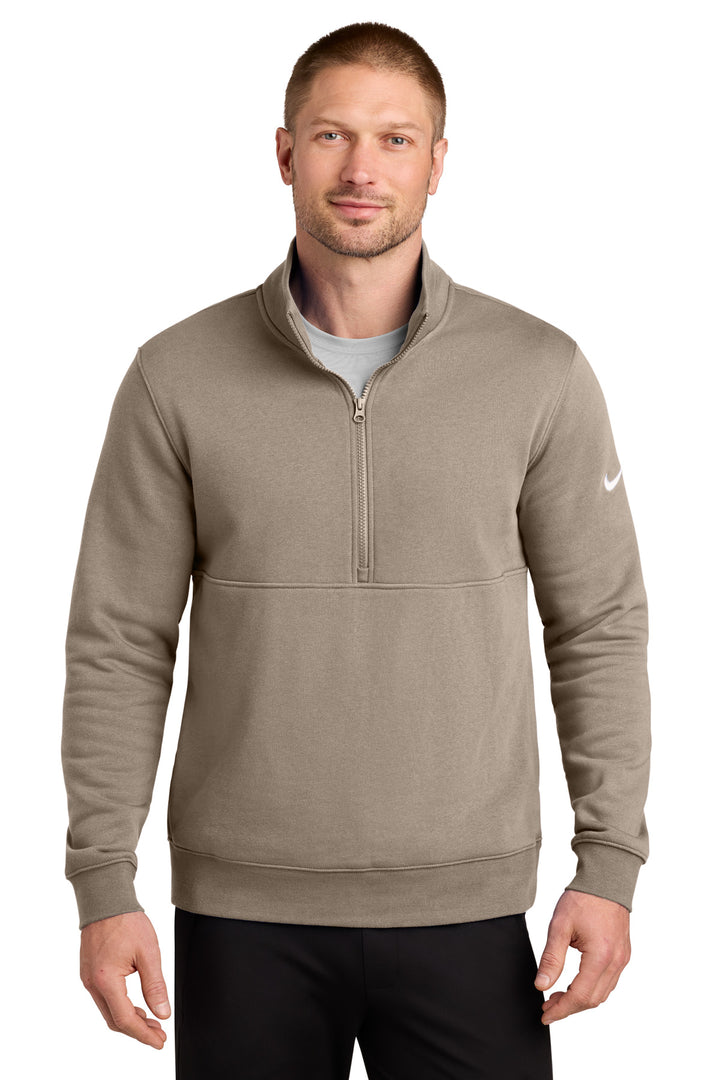 Nike Club Fleece Sleeve Swoosh 1/2-Zip