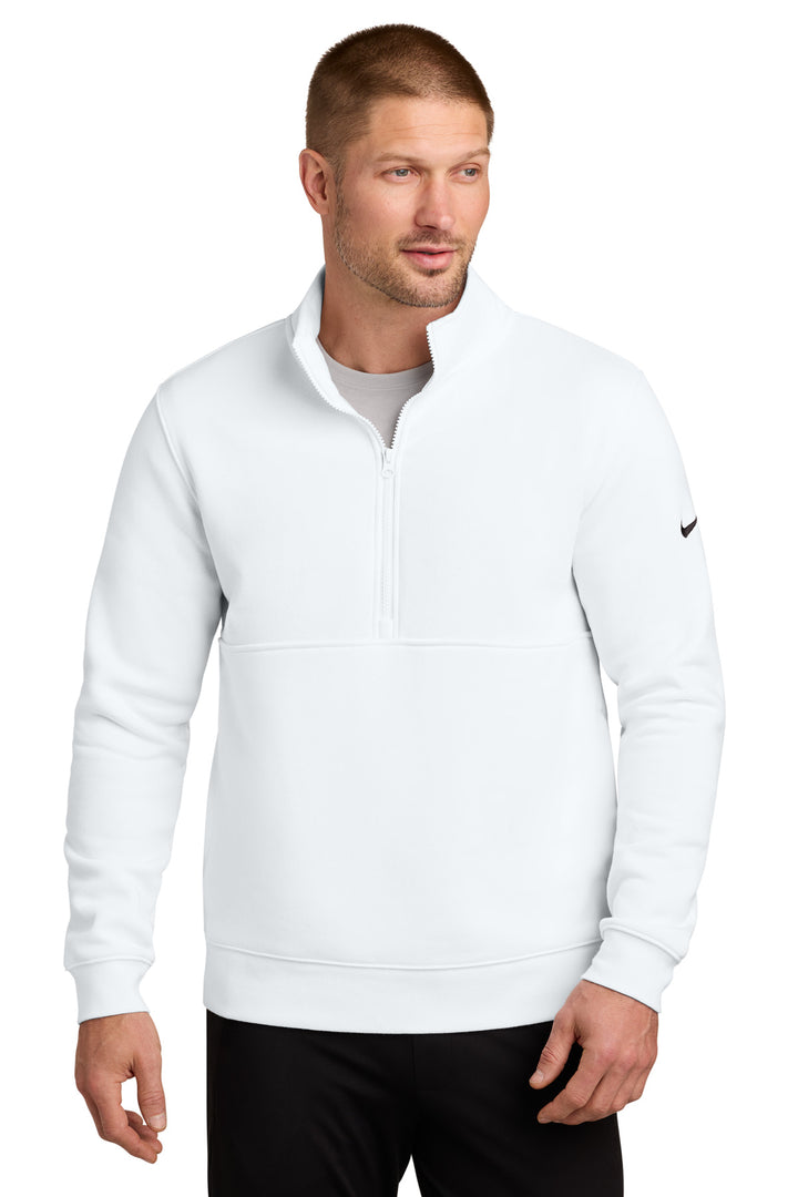 Nike Club Fleece Sleeve Swoosh 1/2-Zip