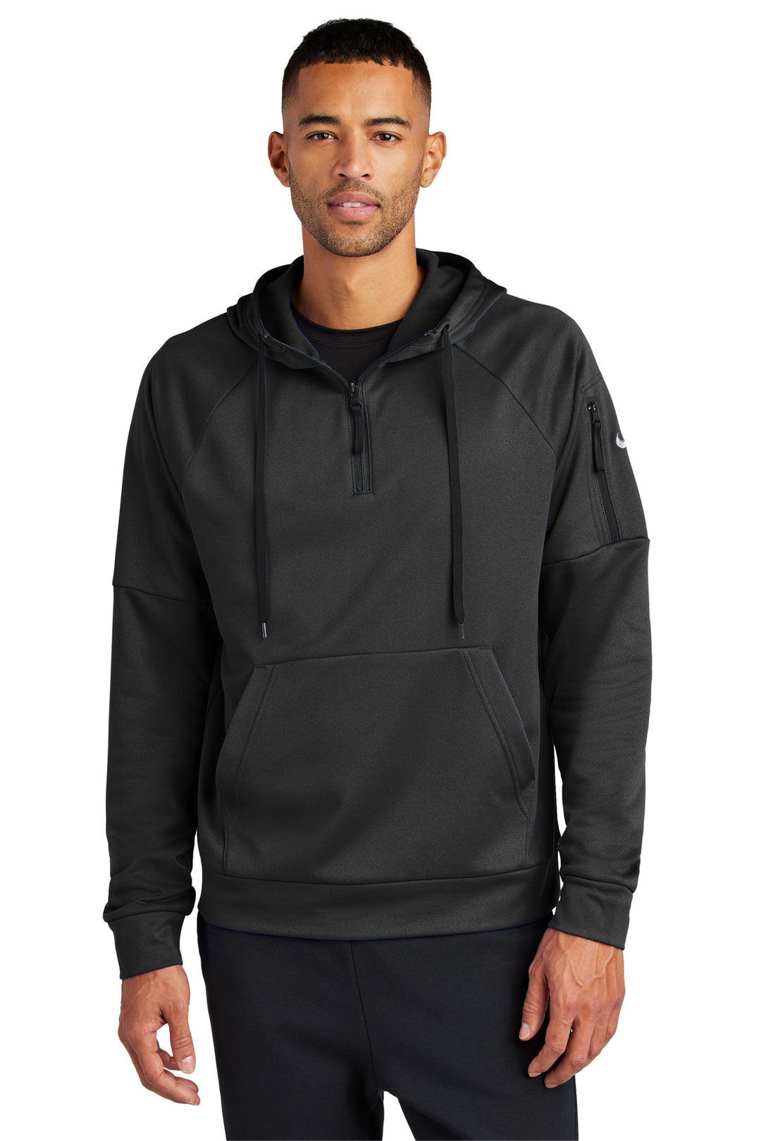 Nike NKFD9742 Therma-FIT Pocket 1/4-Zip Fleece Hoodie