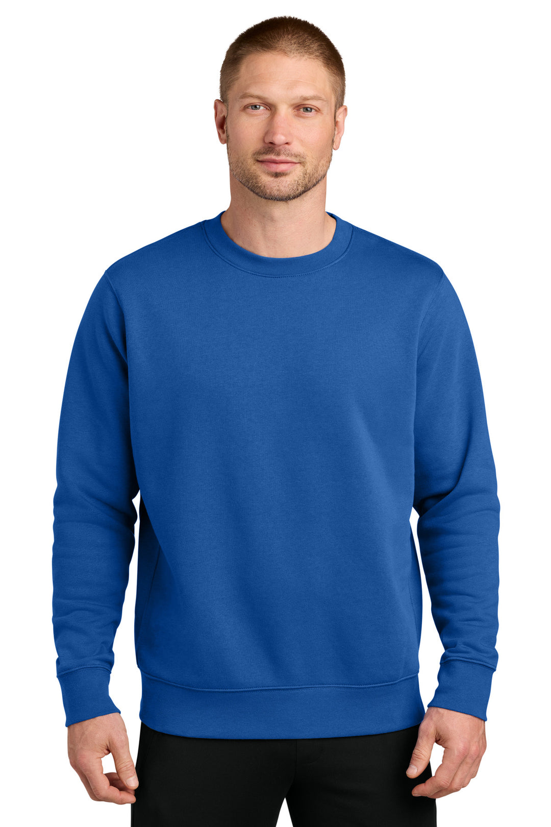 Nike Club Fleece Sleeve Swoosh Crew