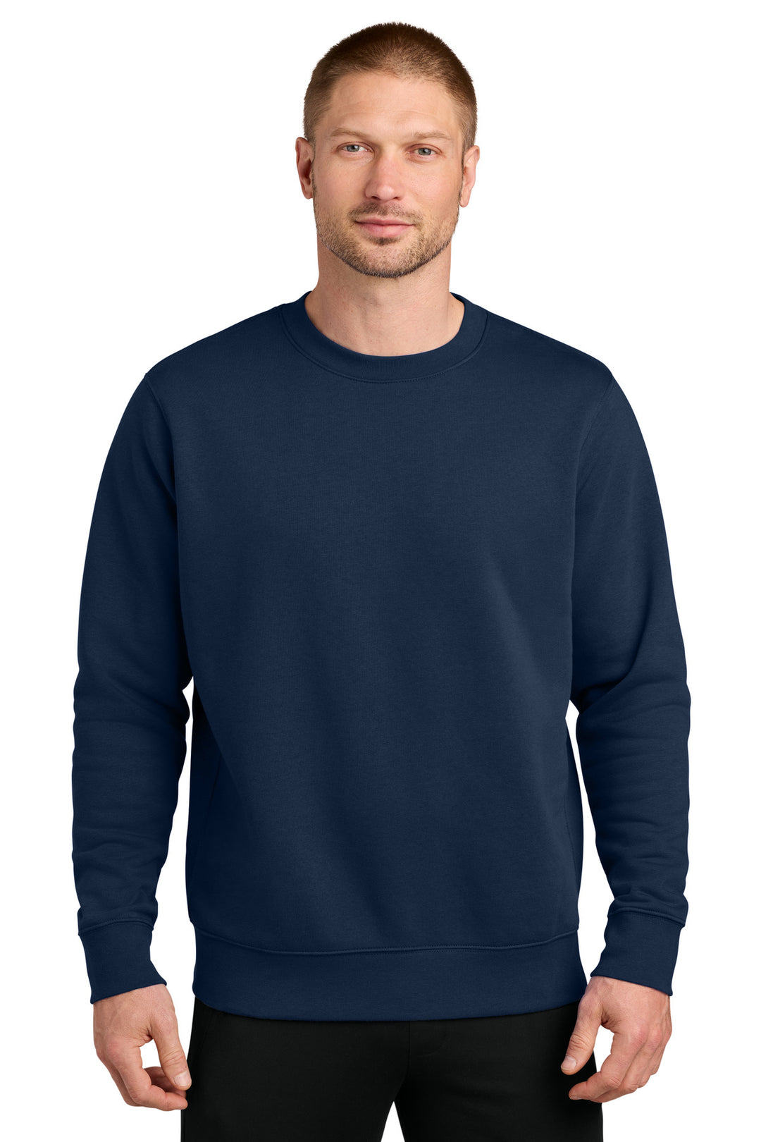 Nike Club Fleece Sleeve Swoosh Crew