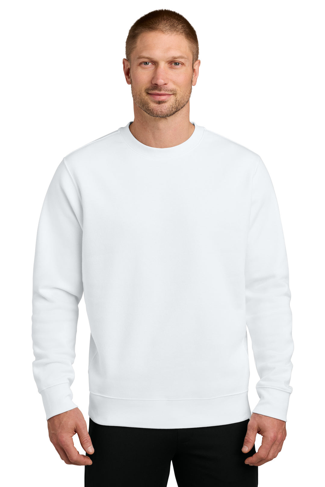 Nike Club Fleece Sleeve Swoosh Crew