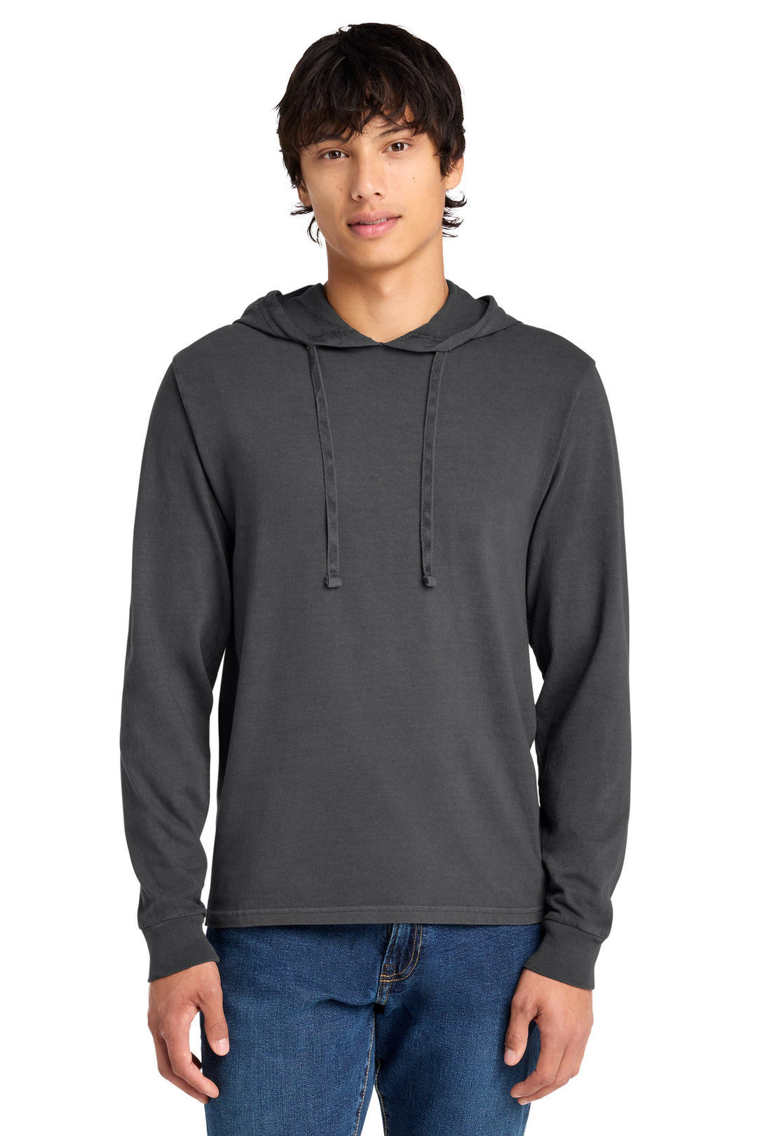 Port &amp; Co Beach Wash   Garment-Dyed Pullover Hooded Tee