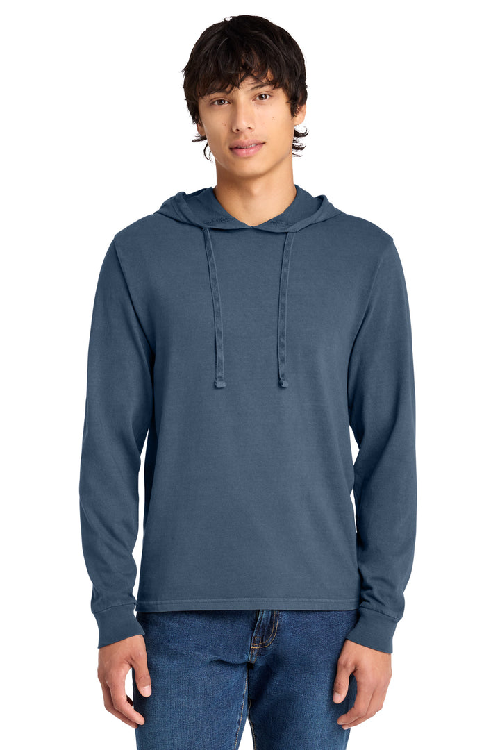 Port &amp; Co Beach Wash   Garment-Dyed Pullover Hooded Tee