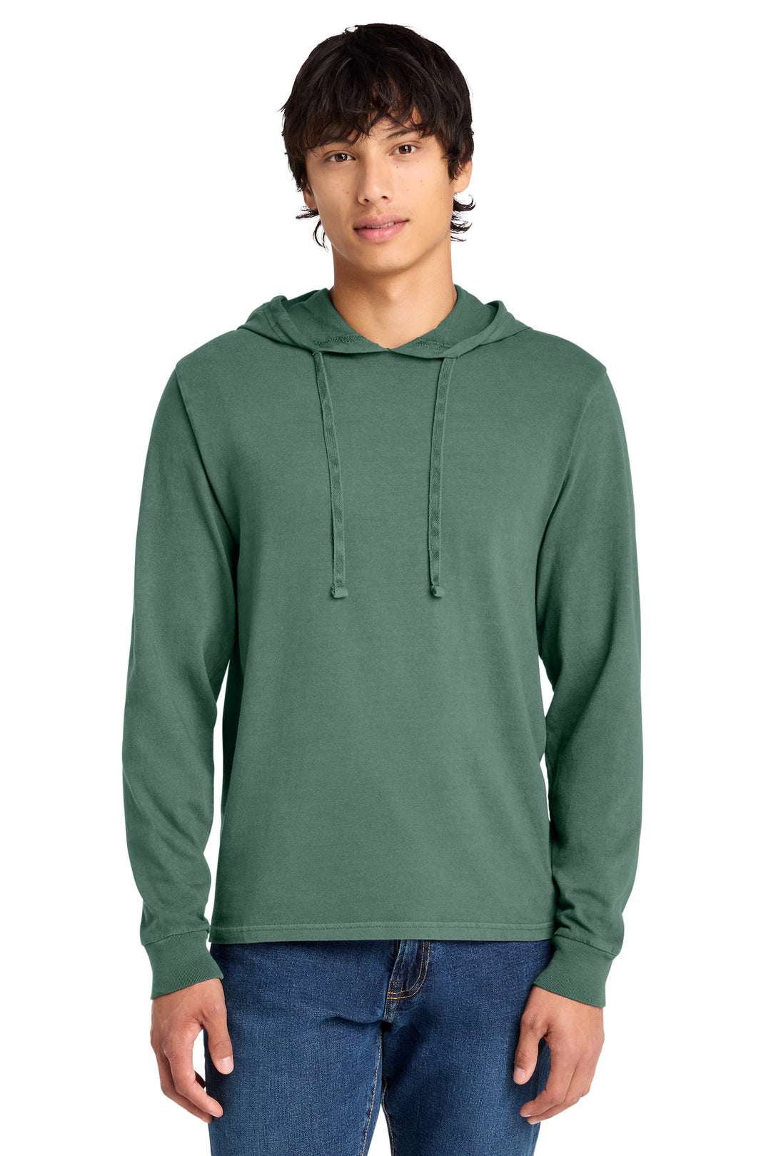 Port &amp; Co Beach Wash   Garment-Dyed Pullover Hooded Tee