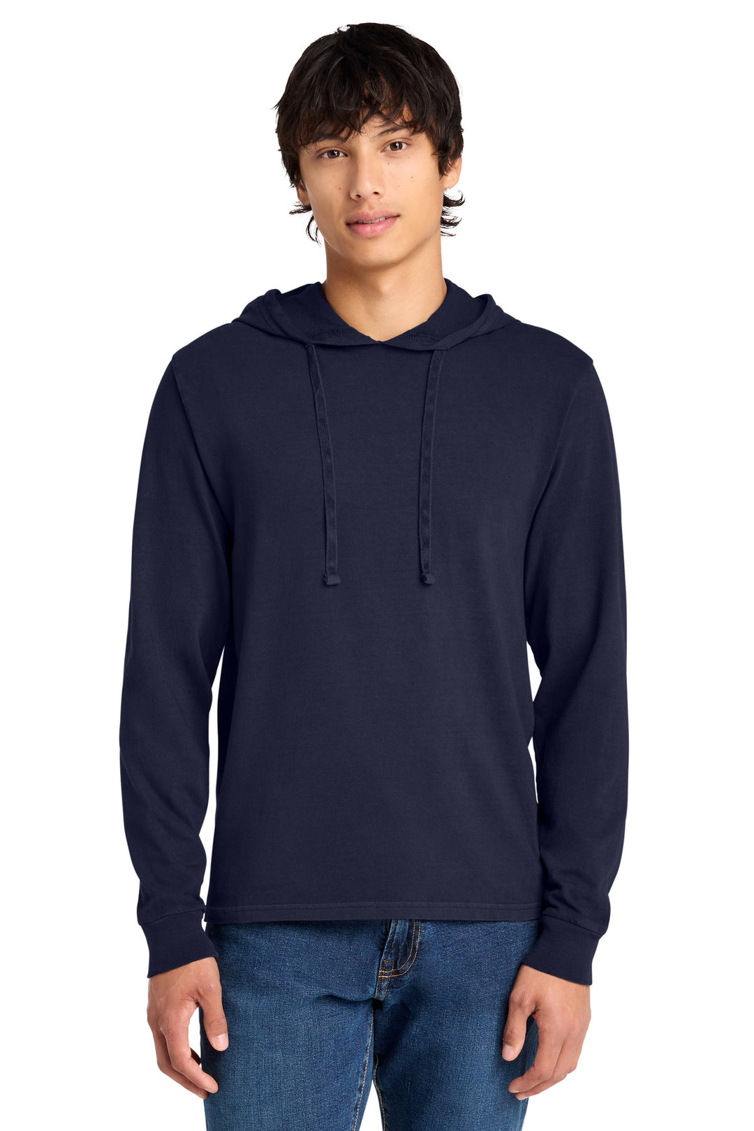 Port &amp; Co Beach Wash   Garment-Dyed Pullover Hooded Tee