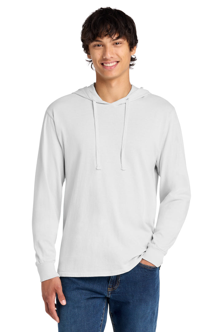Port &amp; Co Beach Wash   Garment-Dyed Pullover Hooded Tee