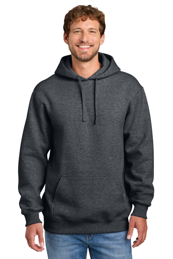 Port &amp; Co Foundation Fleece Pullover Hooded Sweatshirt
