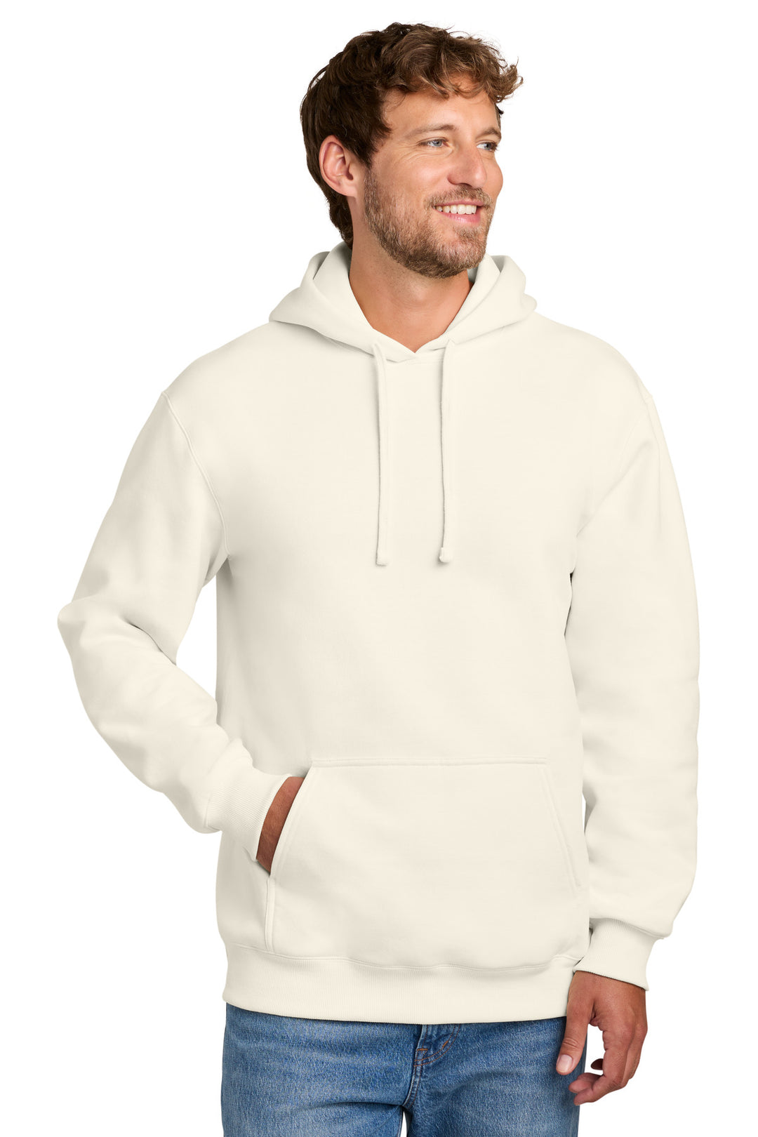 Port &amp; Co Foundation Fleece Pullover Hooded Sweatshirt