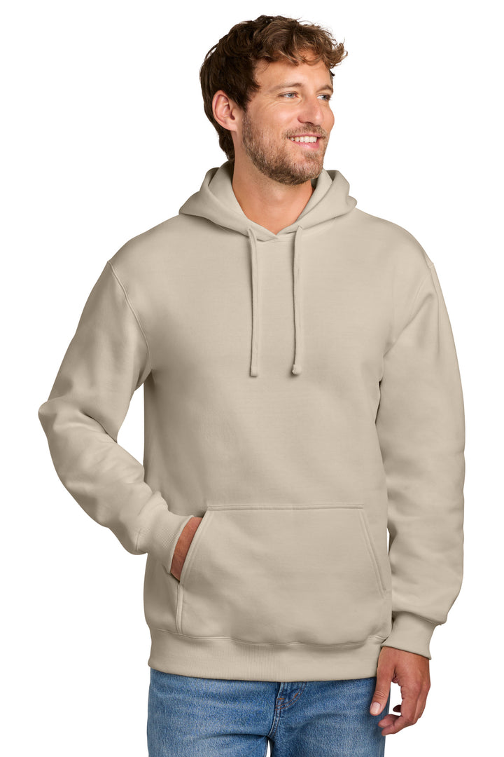 Port &amp; Co Foundation Fleece Pullover Hooded Sweatshirt