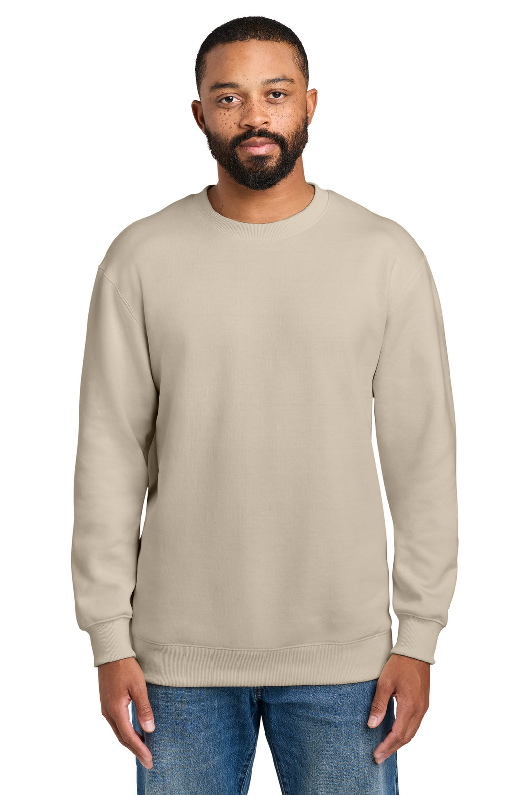 Port &amp; Co Foundation Fleece Pullover Crewneck Sweatshirt