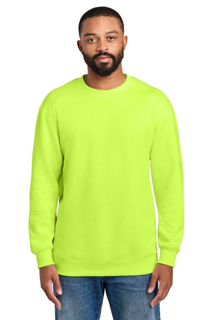 Port &amp; Co Foundation Fleece Pullover Crewneck Sweatshirt