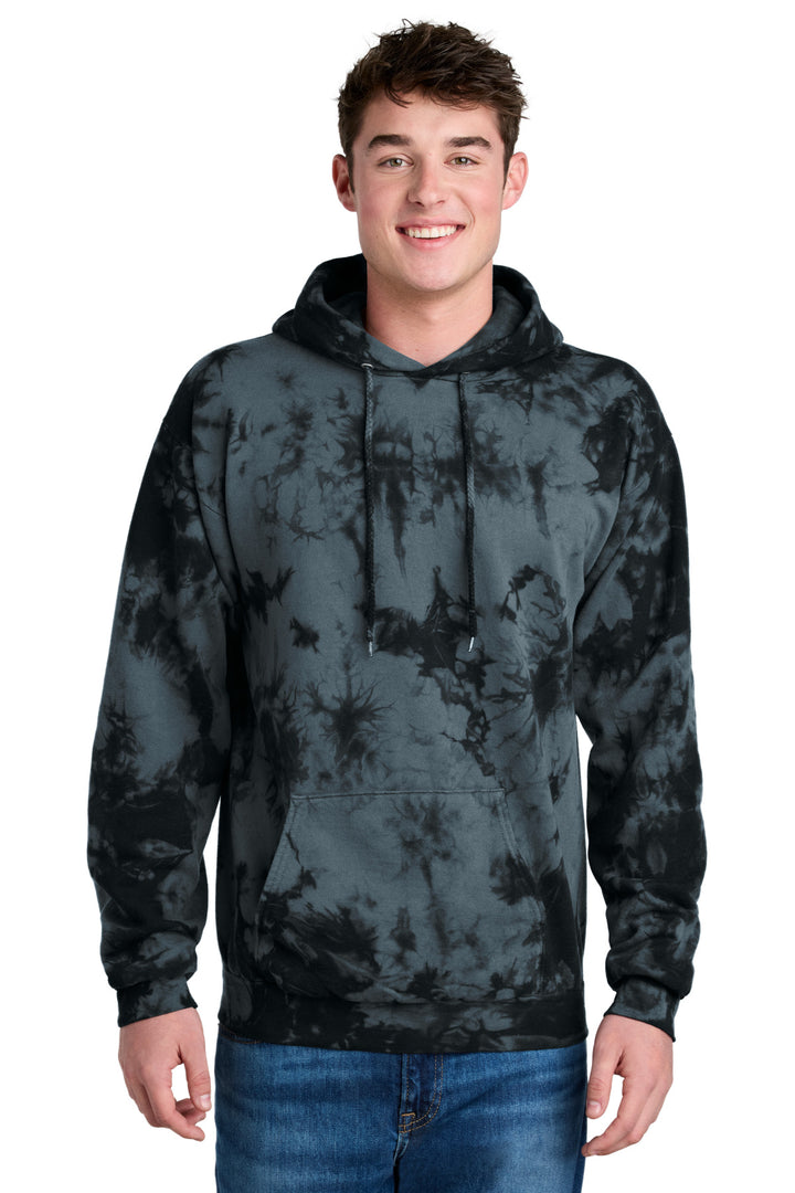 Port &amp; Co Crystal Tie-Dye Pullover Hoodie