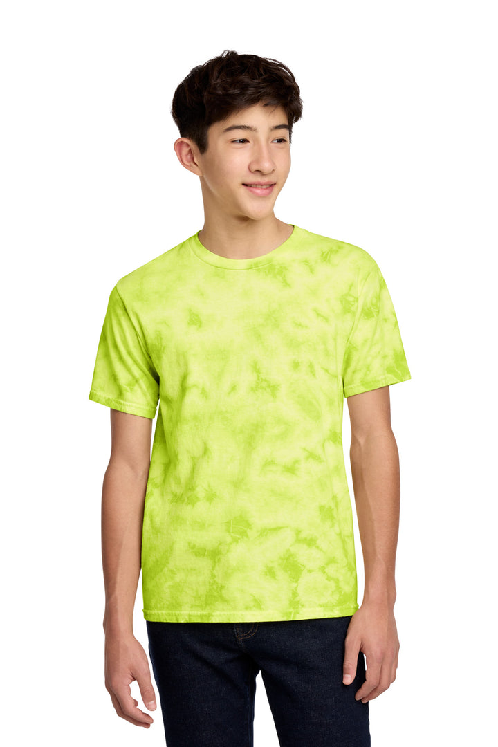 Port &amp; Co Youth Crystal Tie-Dye Tee
