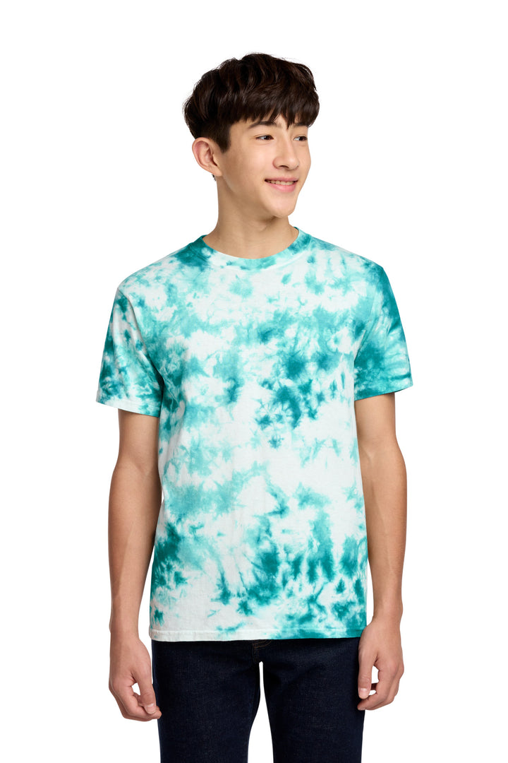 Port &amp; Co Youth Crystal Tie-Dye Tee