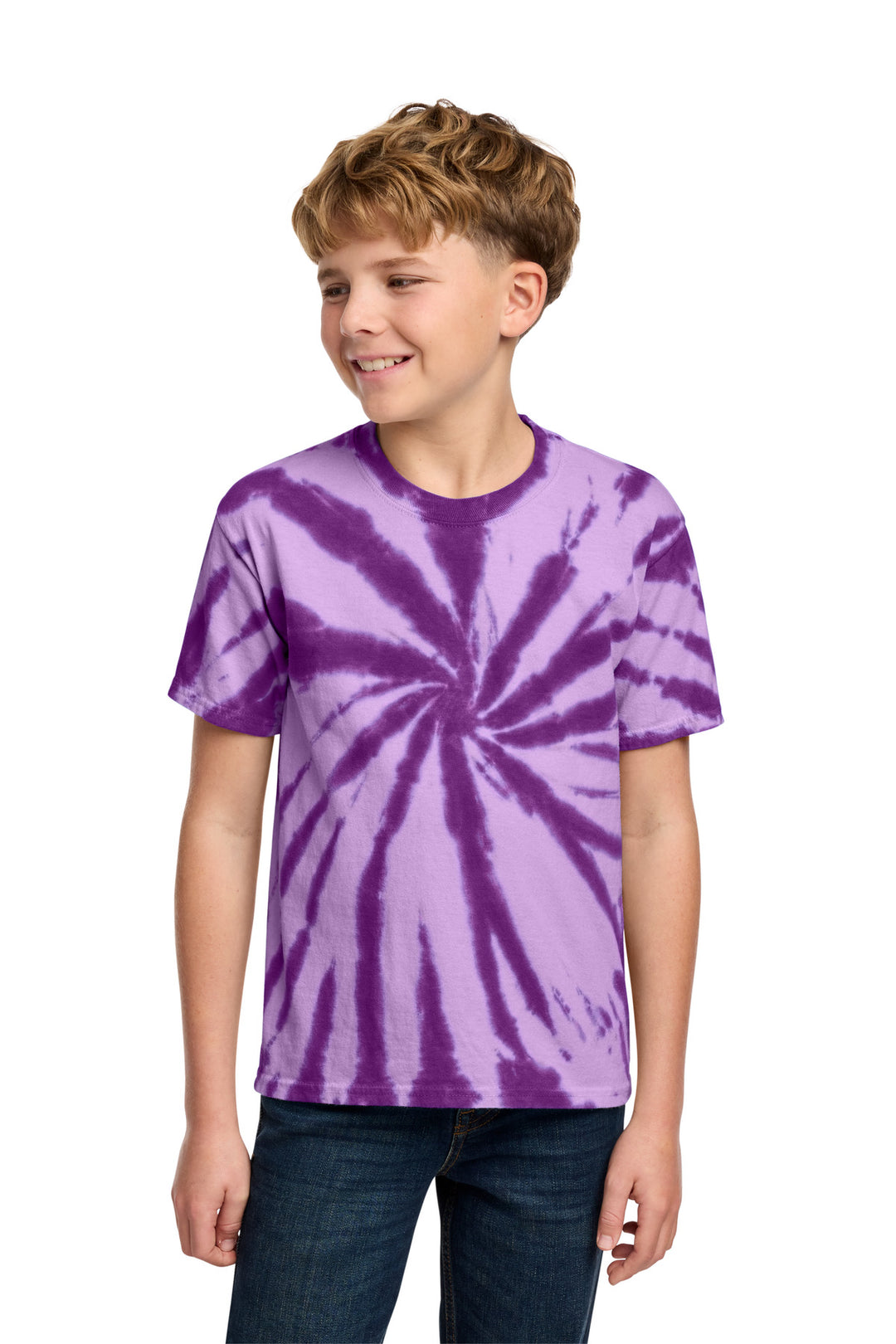 Port &amp; Co Youth Tie-Dye Tee