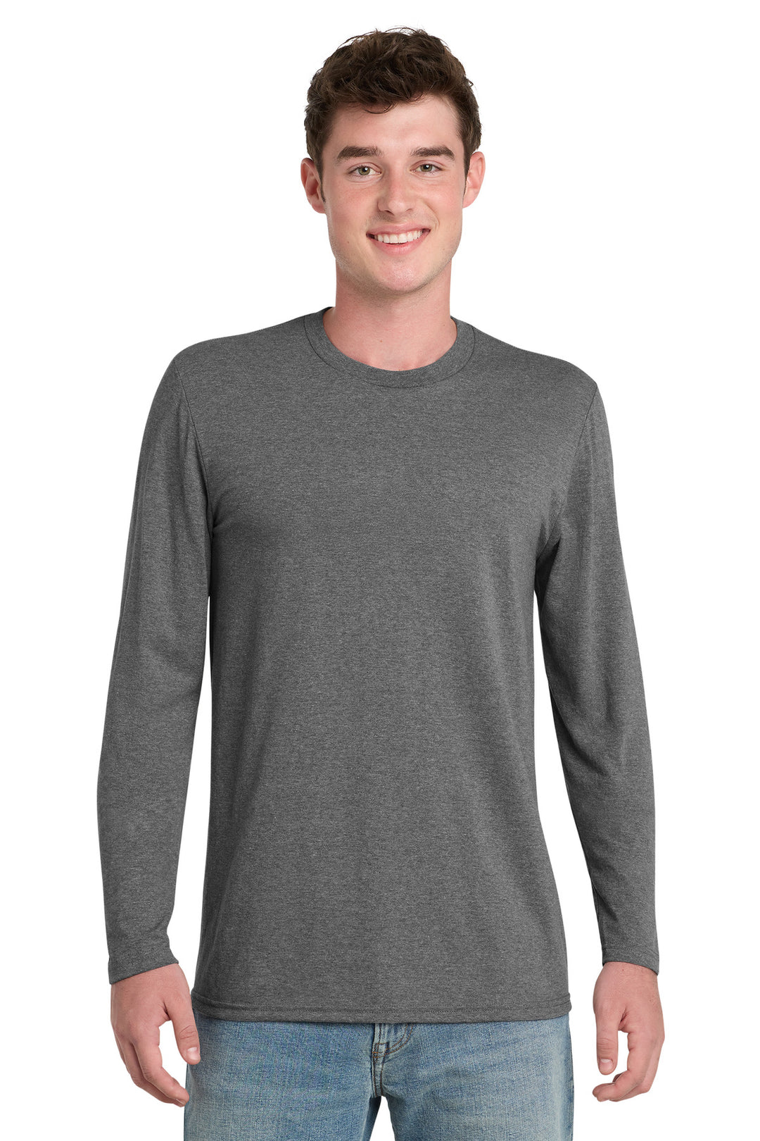 Port &amp; Co Tri-Blend Long Sleeve Tee