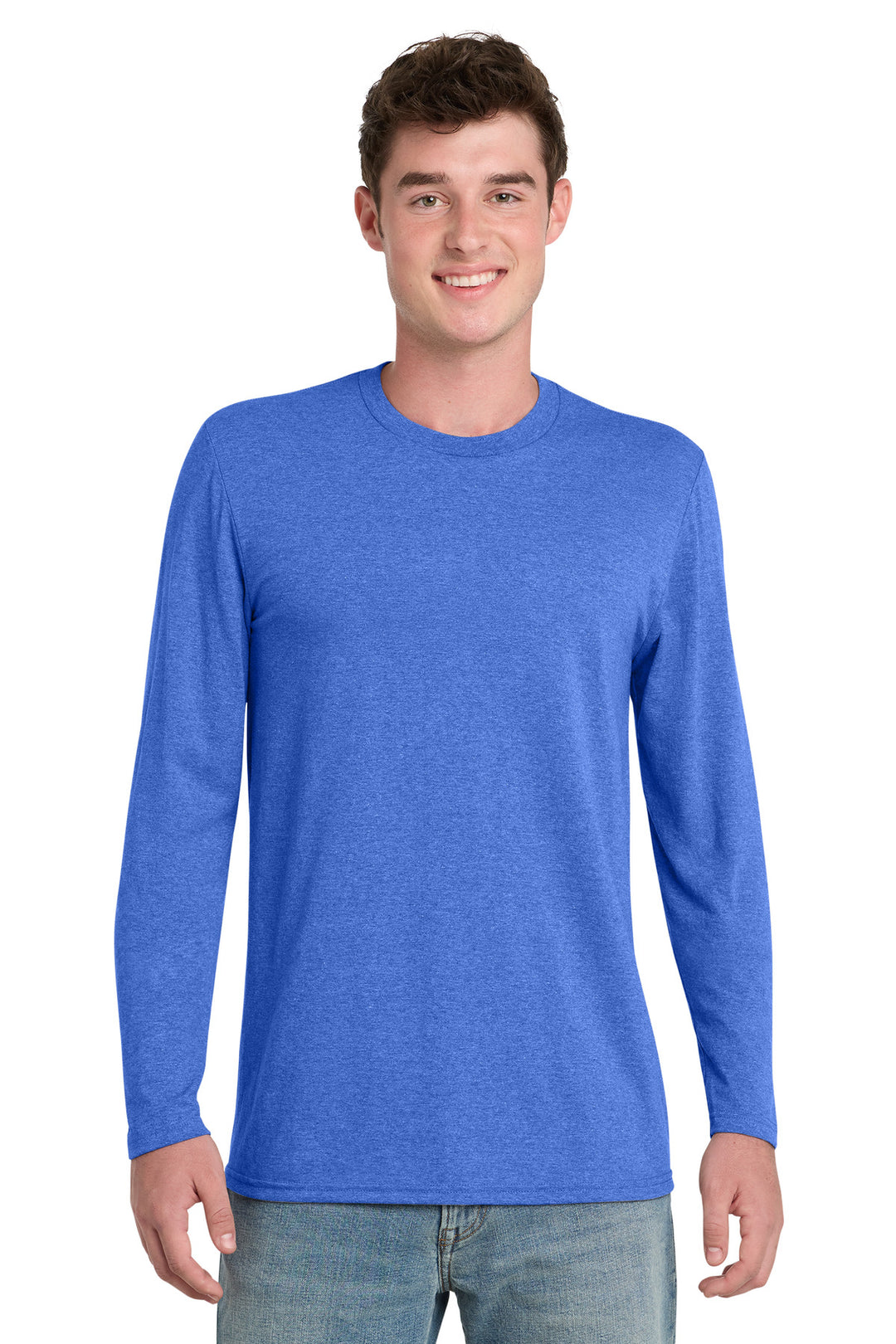 Port &amp; Co Tri-Blend Long Sleeve Tee