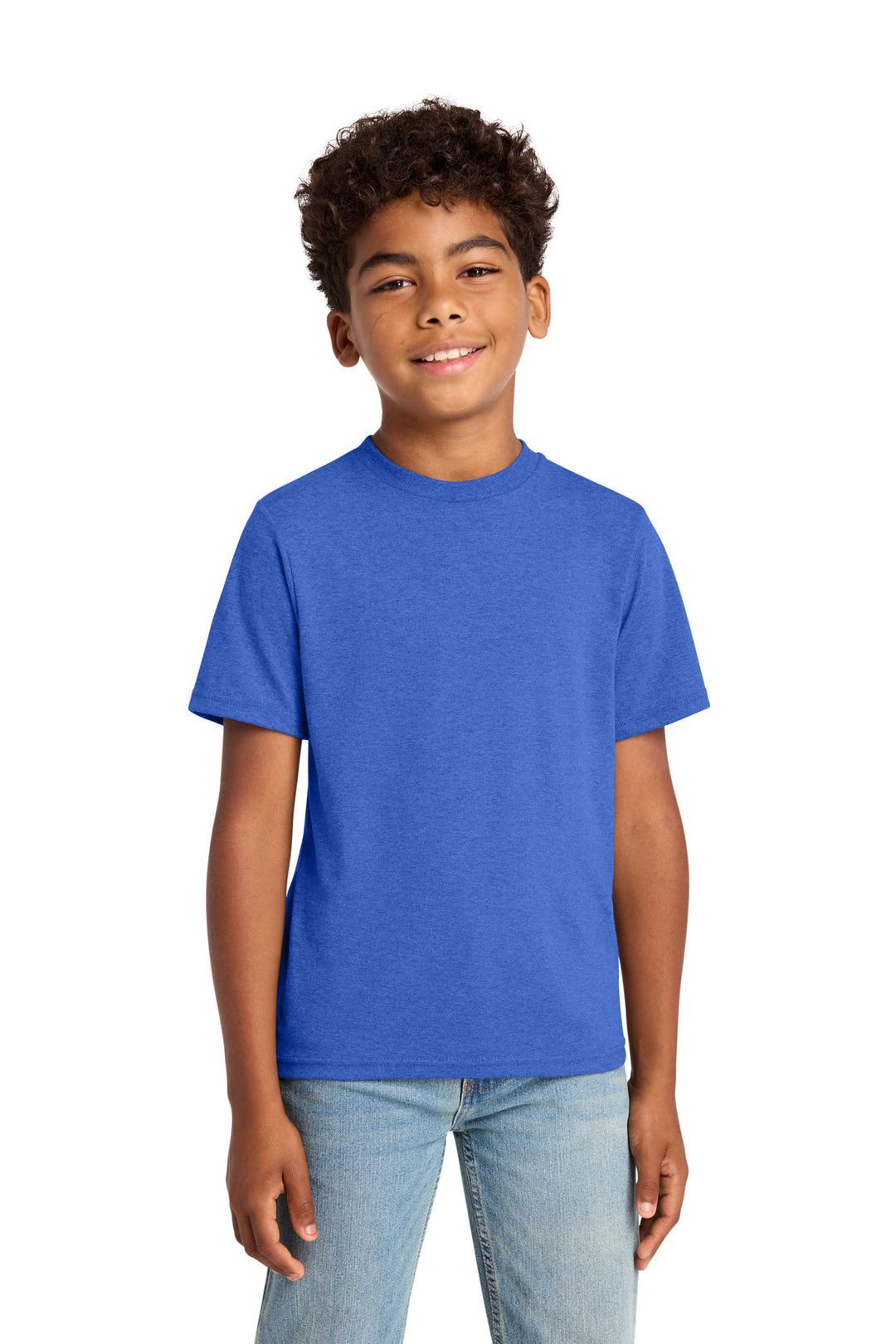 Port &amp; Co Youth Tri-Blend Tee