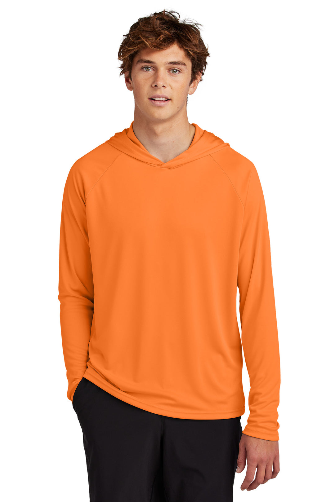 Port &amp; Co Performance Pullover Hooded Tee
