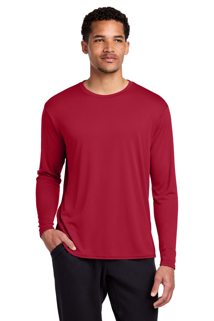 Port &amp; Co Long Sleeve Performance Tee