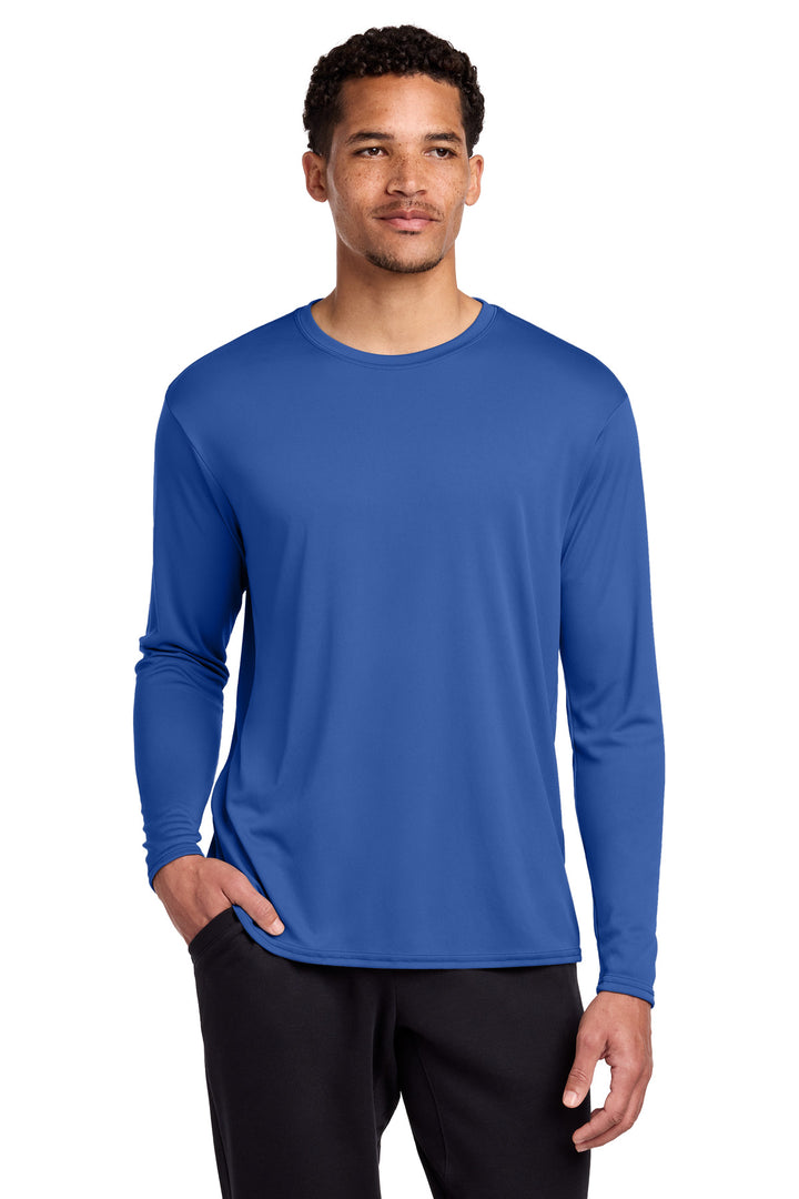 Port &amp; Co Long Sleeve Performance Tee
