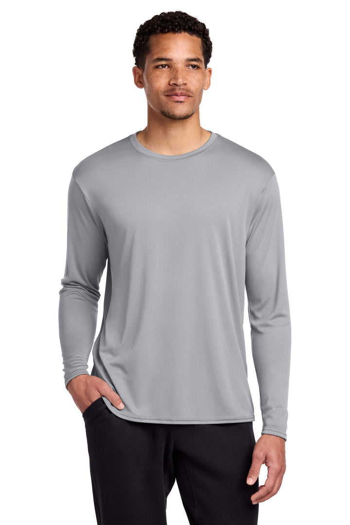 Port &amp; Co Long Sleeve Performance Tee