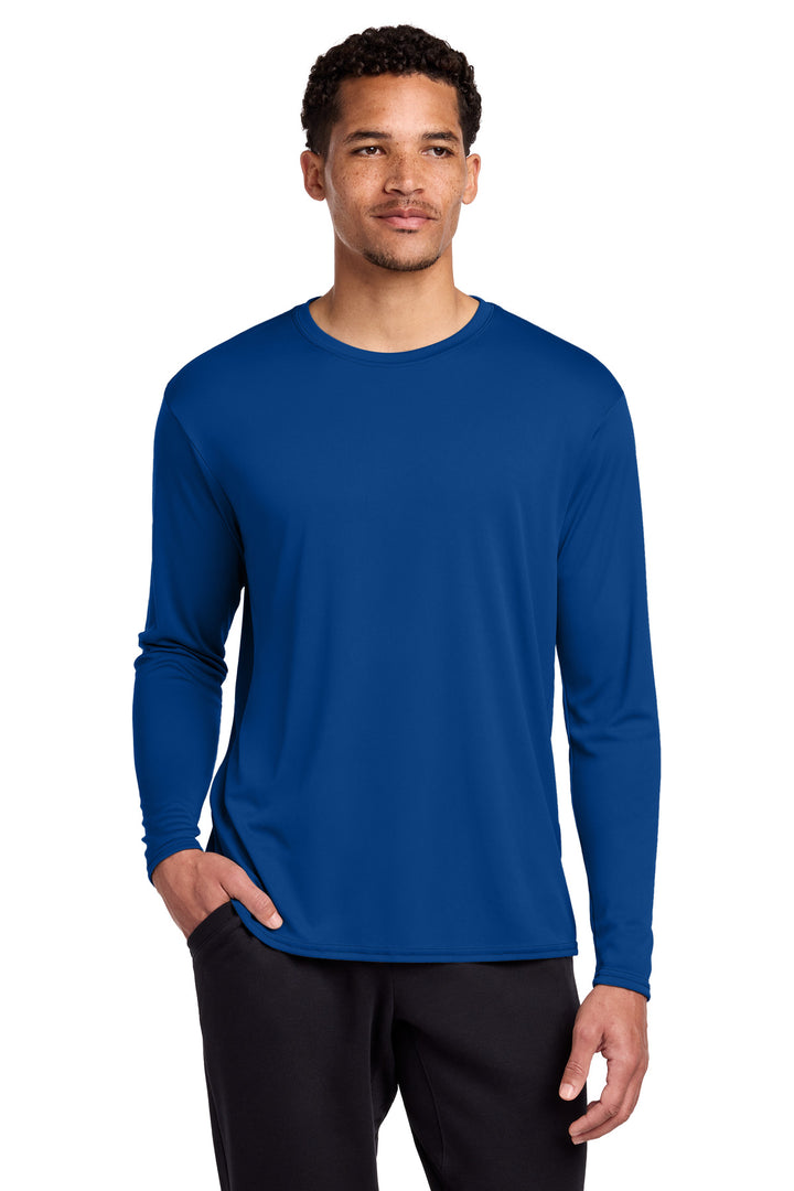 Port &amp; Co Long Sleeve Performance Tee