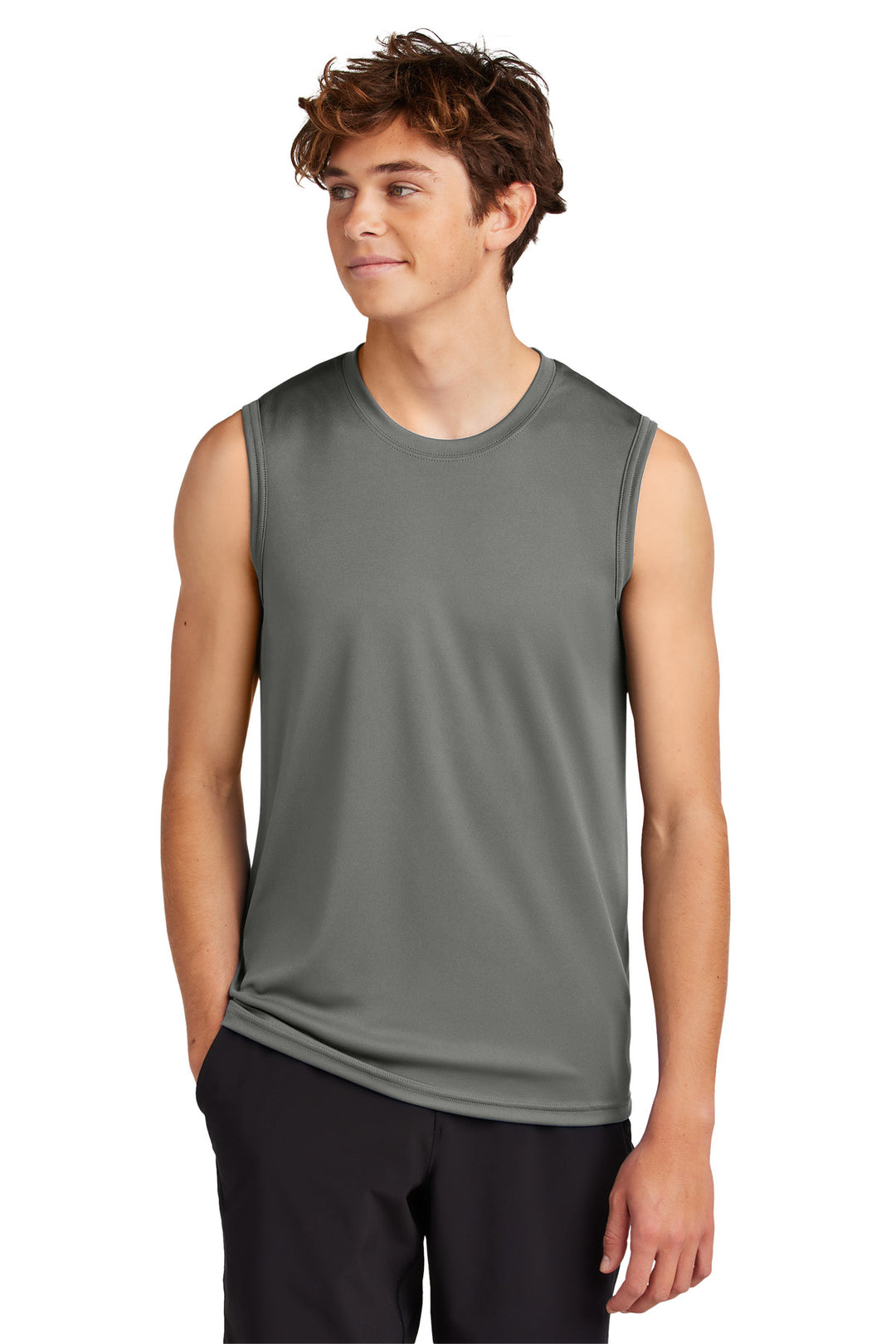 Port &amp; Co Performance Sleeveless Tee