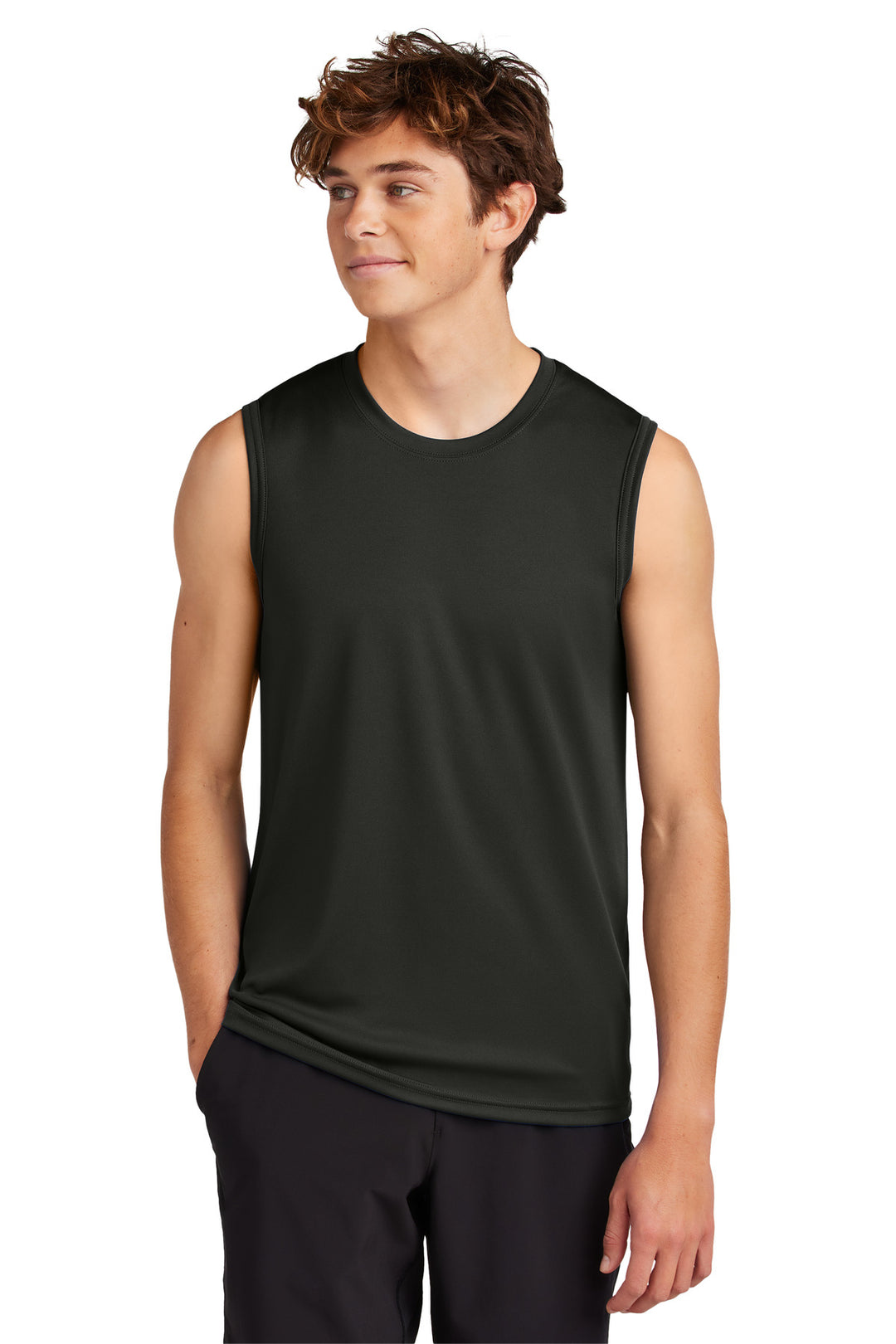Port &amp; Co Performance Sleeveless Tee