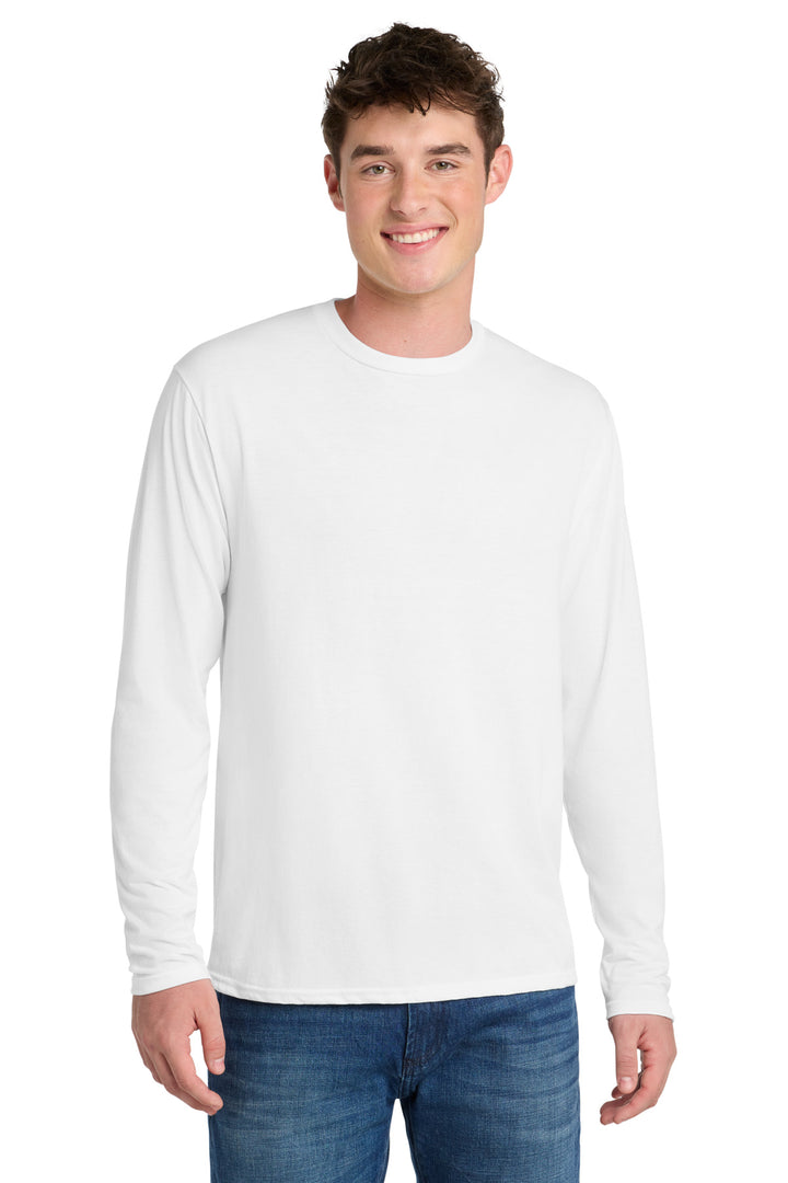 Port &amp; Co Long Sleeve Performance Blend Tee