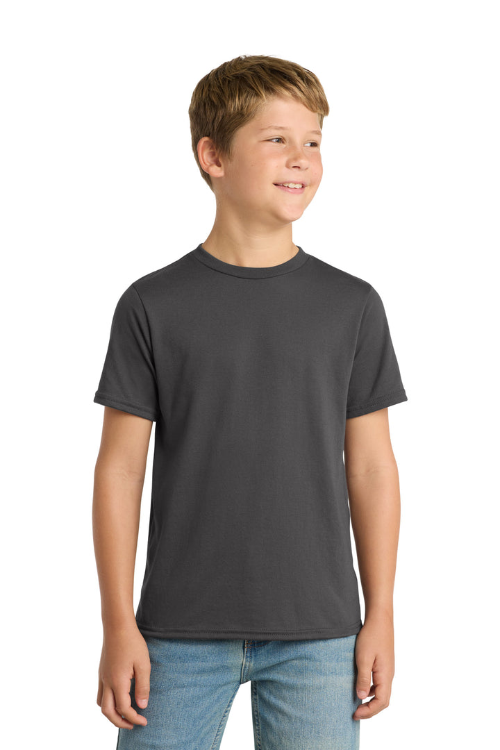 Port &amp; Co Youth Performance Blend Tee