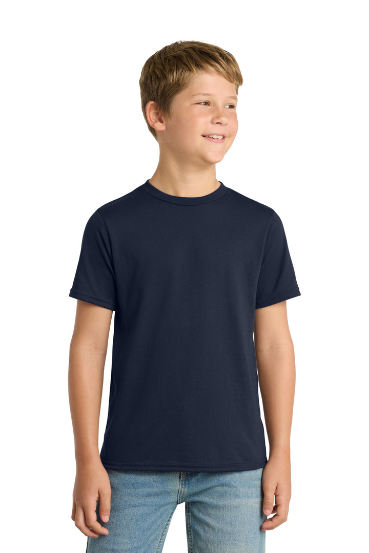 Port &amp; Co Youth Performance Blend Tee