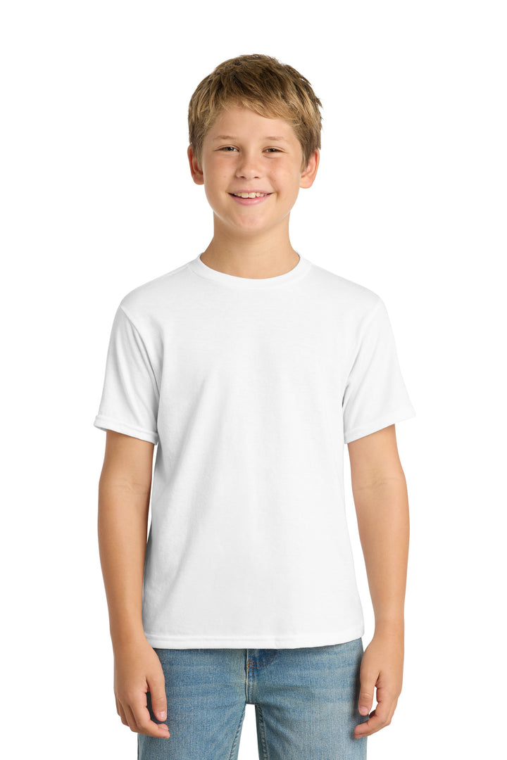 Port &amp; Co Youth Performance Blend Tee